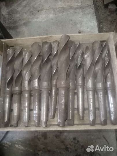 Сверла Советские большого диаметра 30-50мм,км4