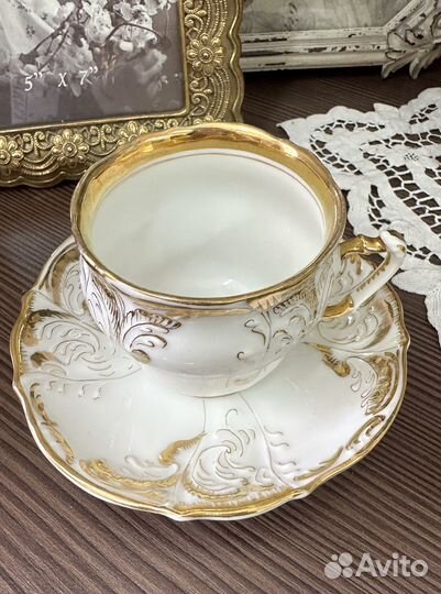 Антикварные чайные пары Франция
