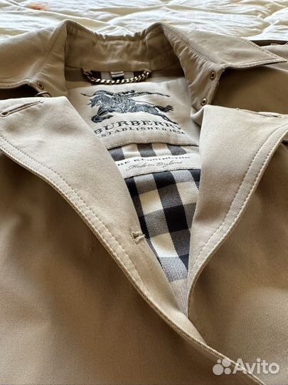 Burberry тренч плащ