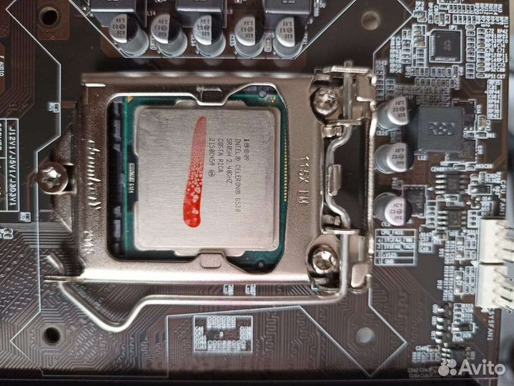 Материнская плата 1155 с процессором