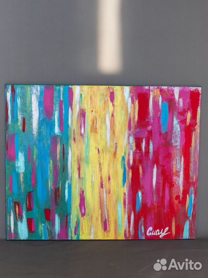 Интерьерная картина акрилом