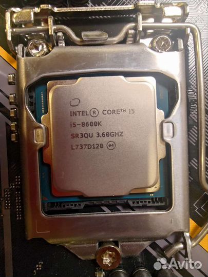 I5-8600K + asus TUF Z370-PRO gaming