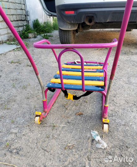 Санки тимка 5 комфорт с колесиками