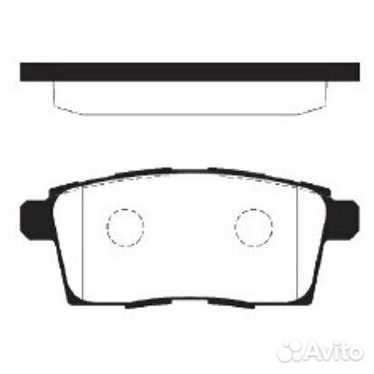 Колодки дисковые задние Sangsin SP1604