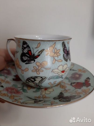 Фарфоровые кофейные пары