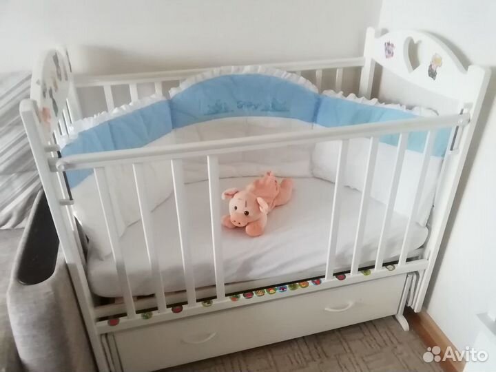 Бортики в детскую кроватку
