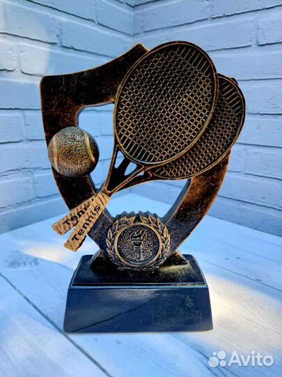 Статуэтка Теннис металл