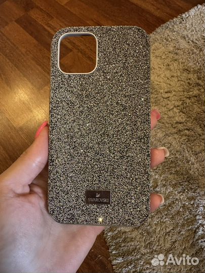 Чехол Swarovski на iPhone 12/12 Pro оригинал