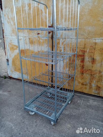 Полки стеллажи на колёсах