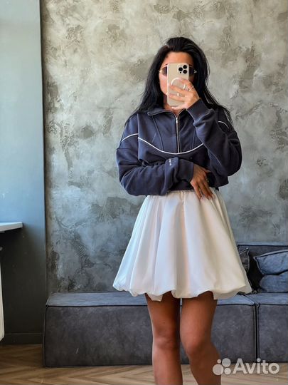 Юбка баллон мини