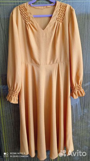 Винтажное платье 70-80г