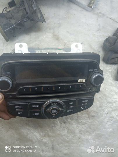 Магнитола штатная Chevrolet Cruze седан 2009-2016