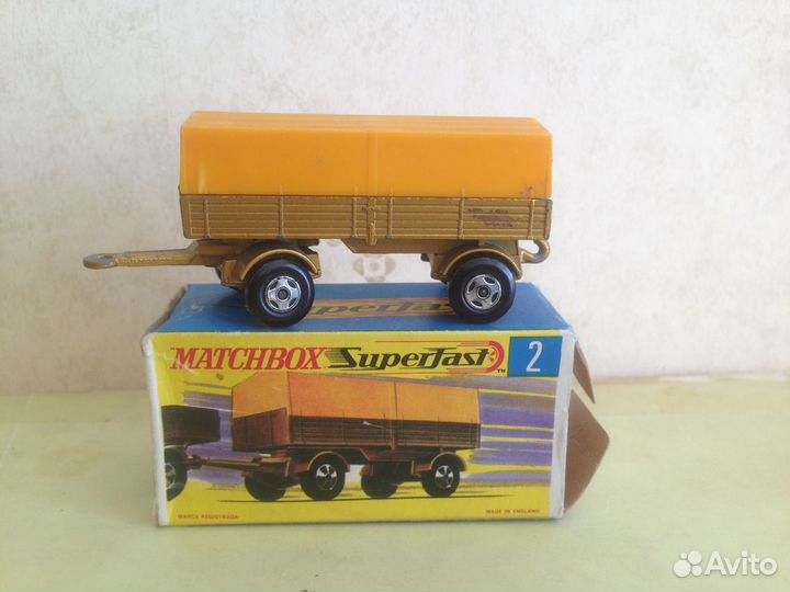 Lesney Matchbox superfast transitional England