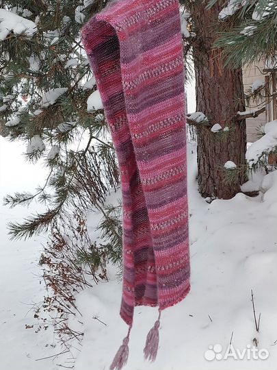 Палантин, Шарф из альпаки теплый