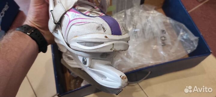 Коньки детские раздвижные 30 33