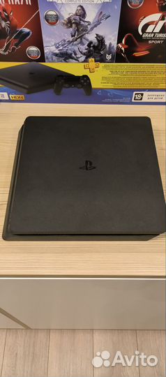 Sony playstation 4 slim 1 tb + 12 игр