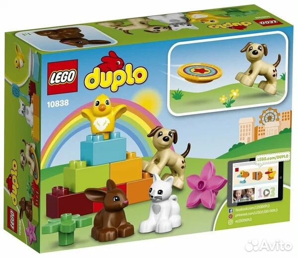 Lego duplo Конструктор Динозавры, Домашние животны