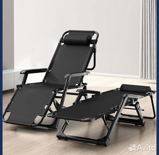 Шезлонг раскладушка