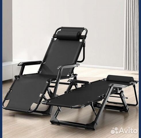 Шезлонг раскладушка