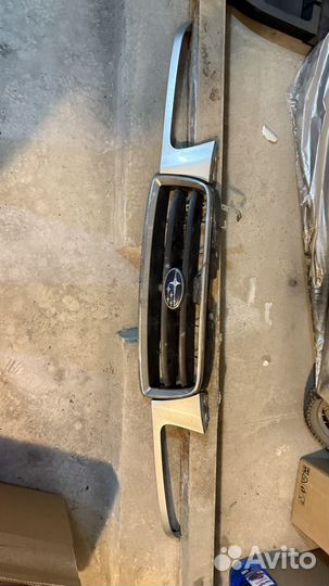 Решетка и реснички forester sg5 XT дорест