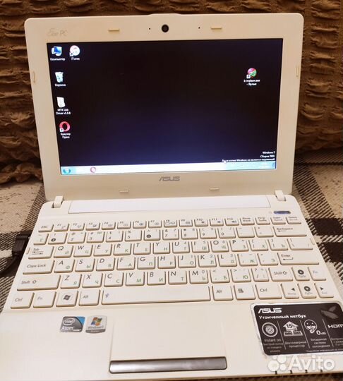 Мини-ноутбук Asus 10 дюймов + бонус - сумка