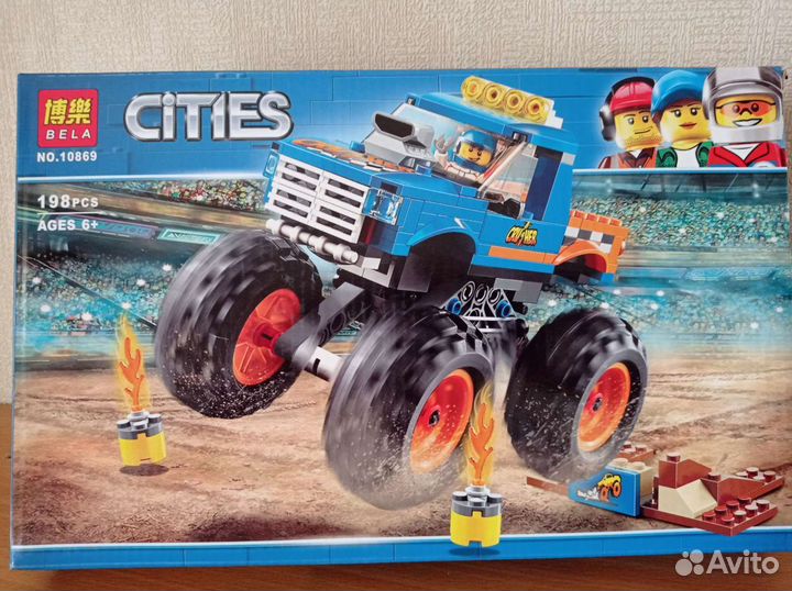 Конструктор Cities 10869 Монстр-Трак
