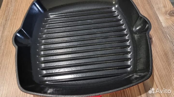 Чугунная сковорода гриль swiss diamond