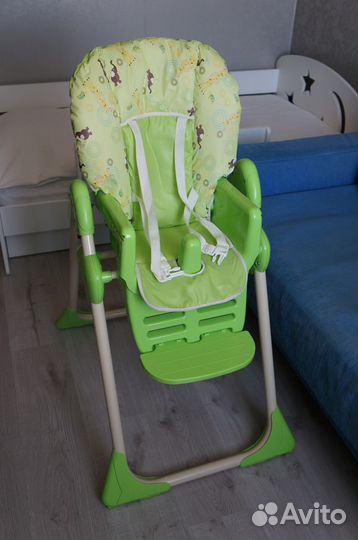 Стульчик для кормления Globex Космик зелёный