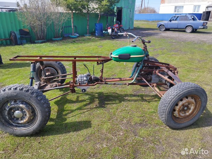 Квадроцикл самоделка