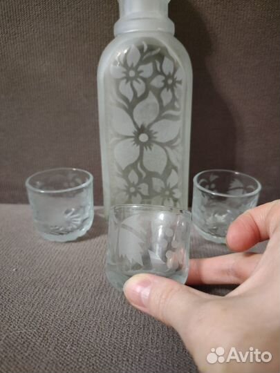 Штоф / графин и рюмки