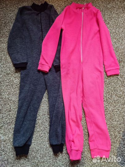 Флисовый комбинезон