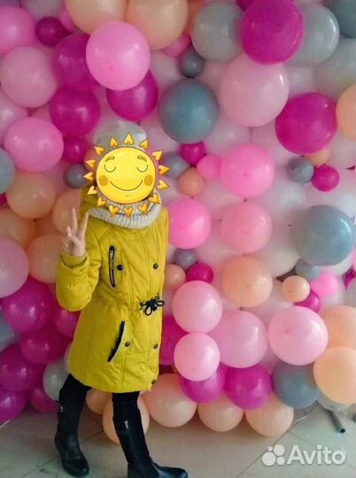 Куртка парка для девочки