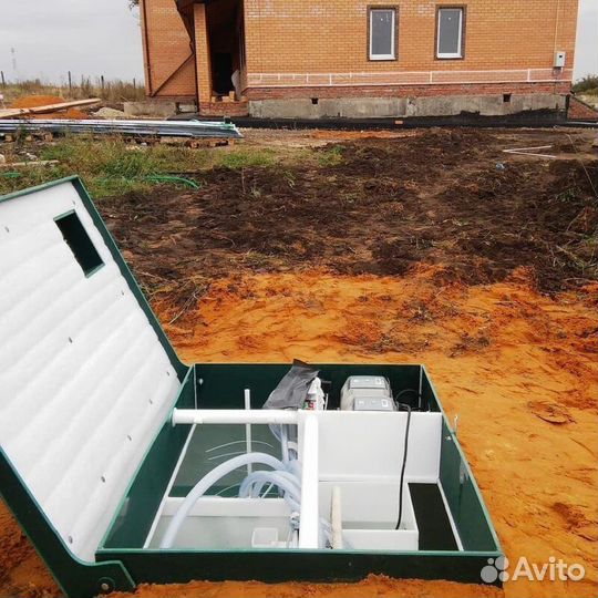 Септик Топас, канализация