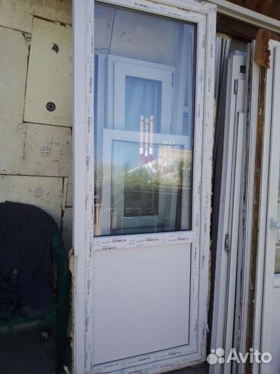 Дверь Балконная брусбокс 70 860#2250