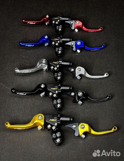 Комплект рычагов ASV на эндуро под 2 пальца