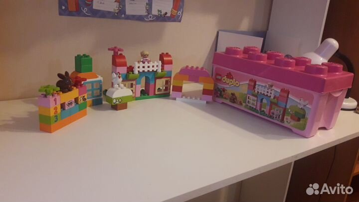 Lego Duplо Курочка и кролик, Новый год, Ферма