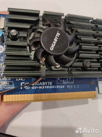 Видеокарта gv-n2100c-512i