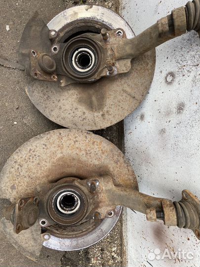 Поворотный кулак на chevrolet niva