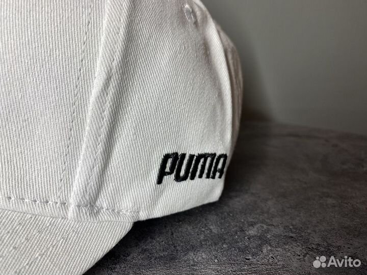 Бейсболка Puma белая новая