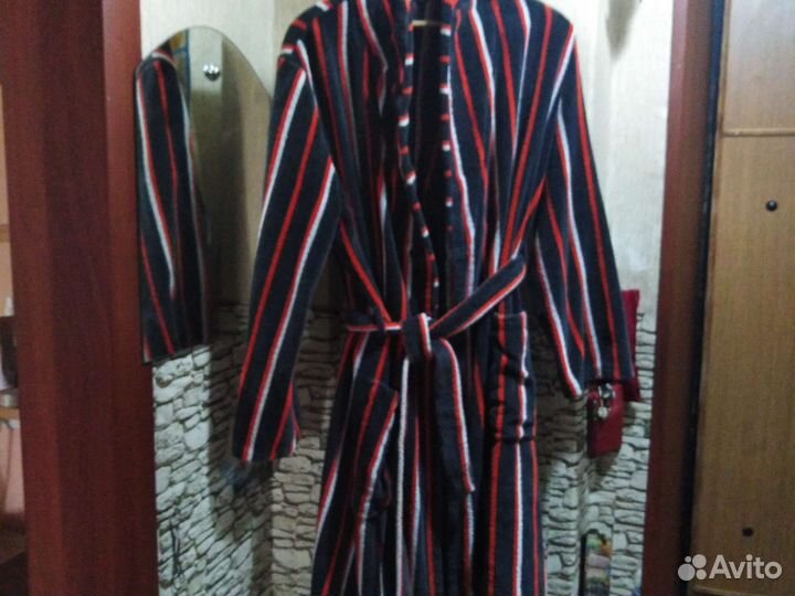 Мужской махровый халат