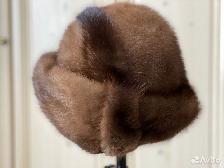 Шапка норковая женская