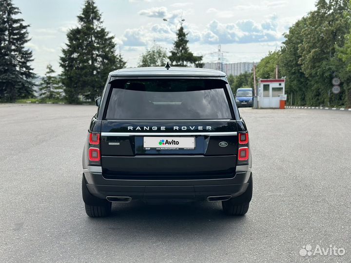 Land Rover Range Rover 4.4 AT, 2018, 129 700 км