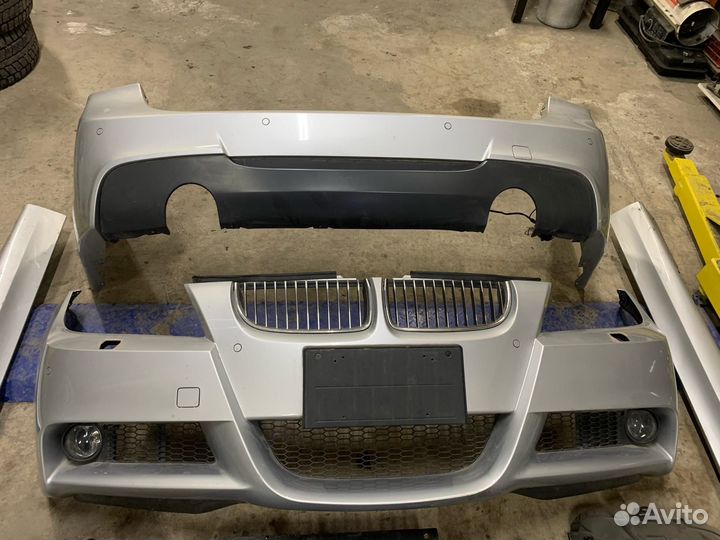 Бампера обвес М тех BMW E91