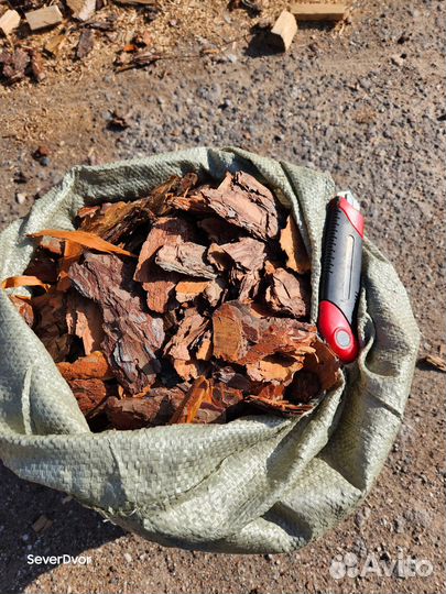 Мульча сосновая кора