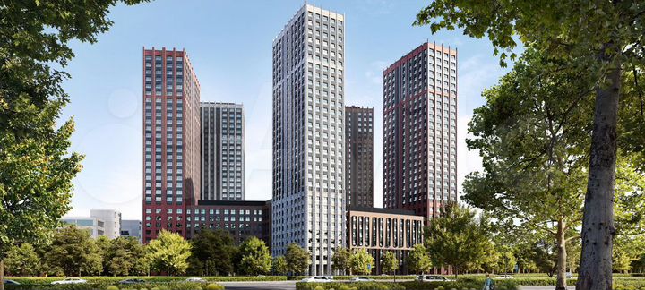 Апартаменты-студия, 29,6 м², 7/30 эт.