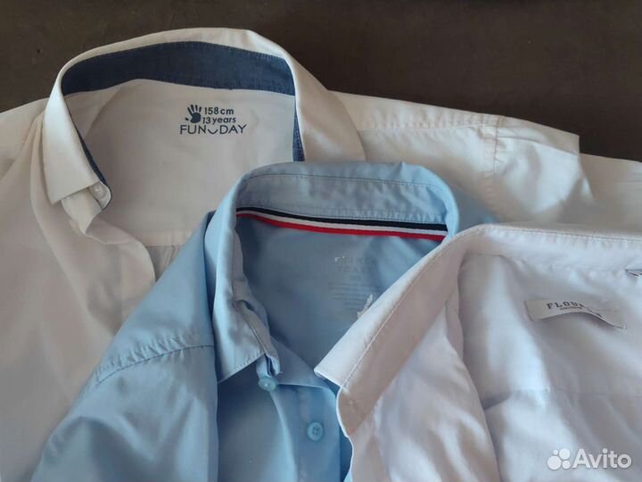 Три рубашки для школы 158 (12 -13 лет)