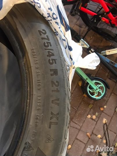 Continental ExtremeContact DW 275/45 R21 и 315/40 R21