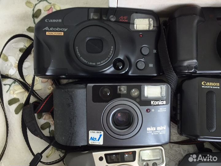 Konica; Canon; Pentax; Kyocera; Fuji