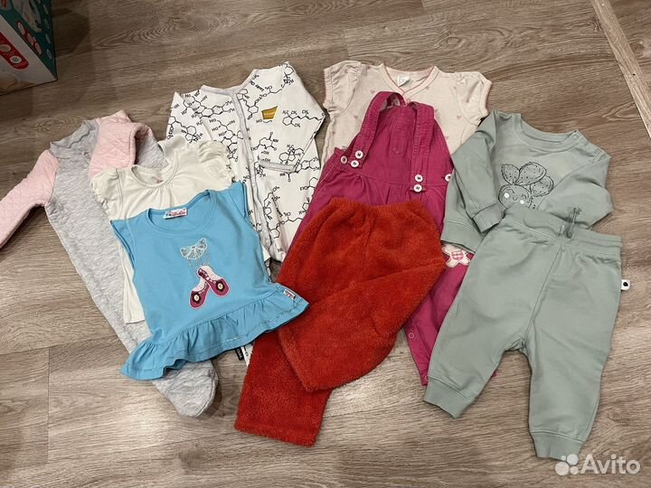 Пакет вещей для девочки 68 74