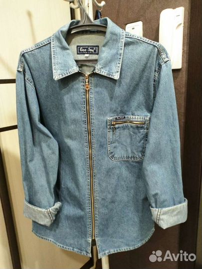 Джинсовая рубашка